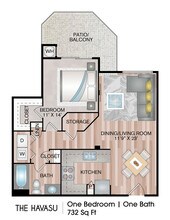 The Havasu - Premium Plus 01-1136 floor plan